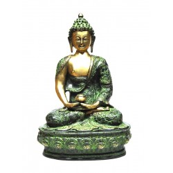 Statue Bronze Bouddha Dhyana Mudra