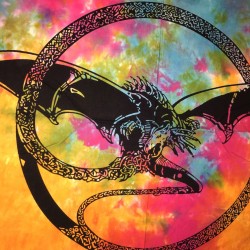 Creatura Drago Multicolore Psiche Batik