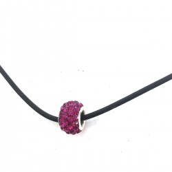 Pandora Fushia Violet Tour Collana in stile Cou Chic