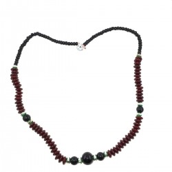 Necklace Africa Artisanal Burkina Bijou Pearls