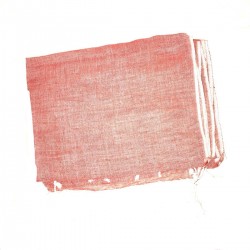 Sciarpa Cheich Cotton Red Cotton India