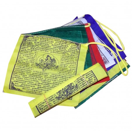 Garland Flag Tibet Buddhism Himalayan Prayers Mantra