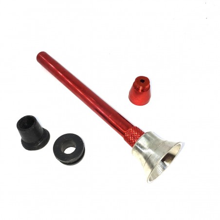 Subacqueo Subacqueo Joint Foyer Bang Pipe Rosso