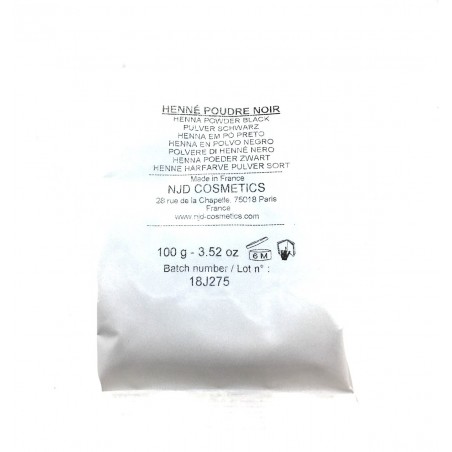 Henna Pulver Schwarz Schwarz Färbung Färbung Natürliches Haar Box