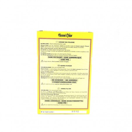 Henna Pulver Blondine Färbung Natürliches Haar