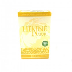 Box Henna Blonde Hair Coloring Natural Color.