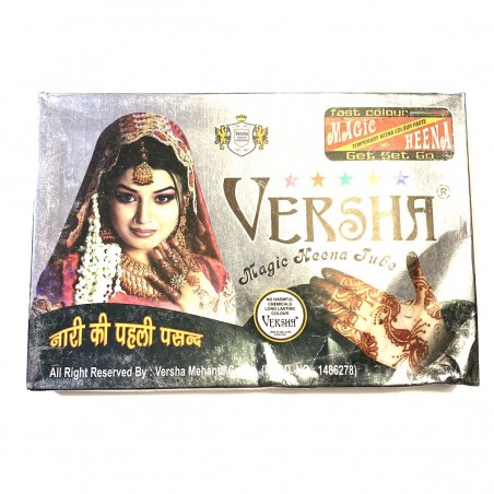 Tattoo Tube Henna Black Drawing Skin