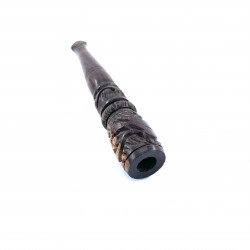 Fuma puerta de cigarrillos tallado filtro de madera punta fumar humo