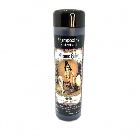 Black Henné Coloring Shampoo Naturale Manutenzione Tinta