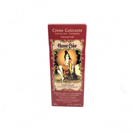 Henna Schokolade Creme Färbung Schnelles Haar