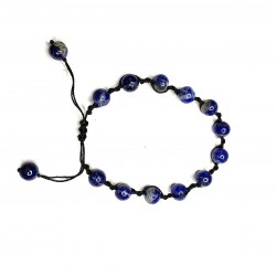 Stone Bracelet Lapis Lazuli Meditation Jewel