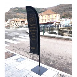 Fuß Flagge Pietement Flamme Sockel 