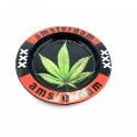Aschenbecher Cannabis Amsterdam Blatt Metal