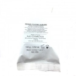 Henna Powder Auburn Colorante Colorante Capelli Naturali Naturali