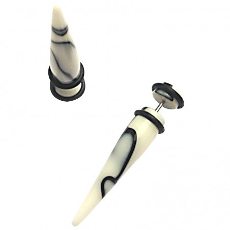 Gefälschte Expander Ohr Piercing Acryl-Halter Schmuck