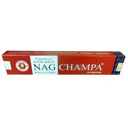 Incenso Golden Nag Champa Manganelli Originale Satya Masala Naturale 