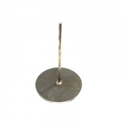Socle Rond en Acier S235 pour Statue ou Sculpture.