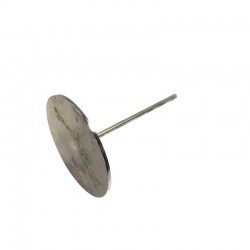 Statua di presentazione scultura in acciaio Rond base