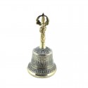 Campana buddista tibetana o nepalese.