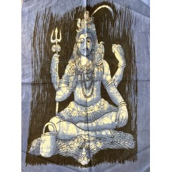 Batik Shiva Dieu Trident