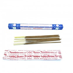 Box of Nag Champa incense sticks from Satya .