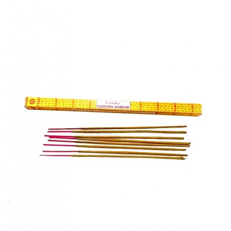 Pacco da 25 scatole da 8 grammi di Goloka della marca Nag Champa Agarbathi.