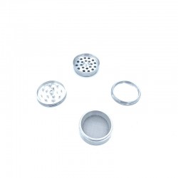 Metal grinder mixer.