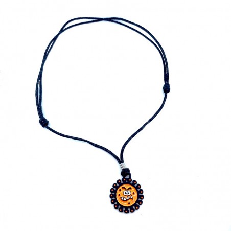 Collana con ciondolo Virus Sopravviverò