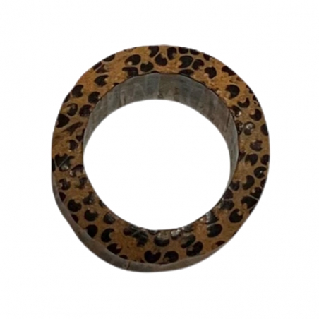 Tunnel piercing in legno di cocco da 18 mm