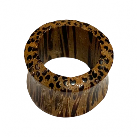 18 mm Coconut Wood Tunnel Piercing