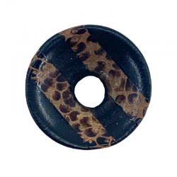 Piercing Tunnel en Bois Bicolore