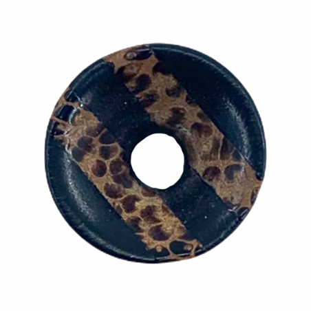 Piercing Tunnel en Bois Bicolore