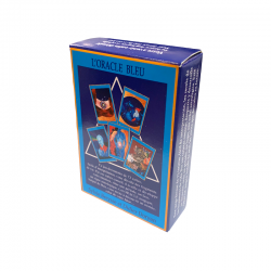 Divinazione gioco di carte l'oracolo blu.