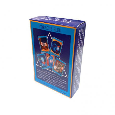 Divinazione gioco di carte l'oracolo blu.