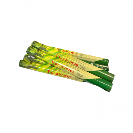 Scatola di bastoncini di incenso di eucalipto giganti in lotti.