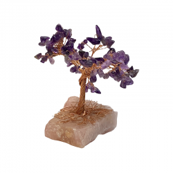 Amethyst Rose Quartz Tree of Life