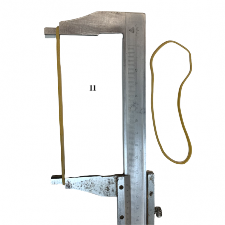 Pack of 120 professional quality rubber bands.