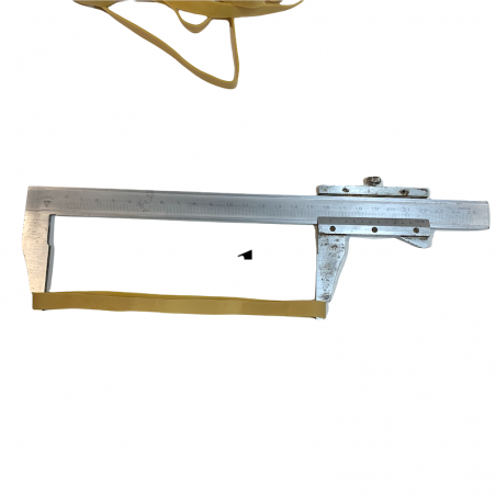 Lot von 15 großen Gummibändern in professioneller Qualität.