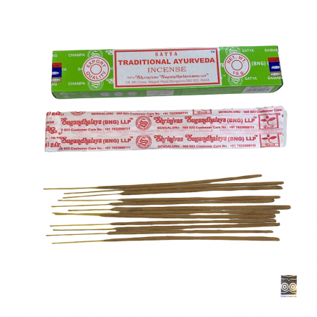 Indian satya traditional ayurveda incense sticks.