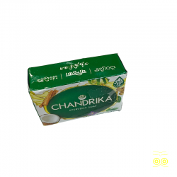 Le savon Chandrika est un savon naturel aux plantes.