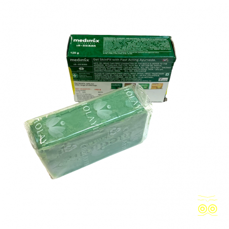 Jabón natural indio Medimix con 18 plantas.