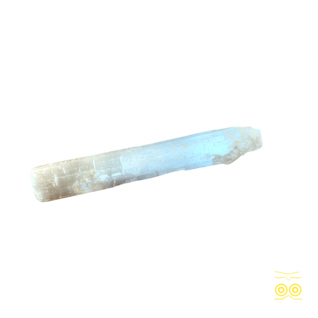 Selenitstab zum Aufladen der Steine und zum Üben von Yoga und Reiki.