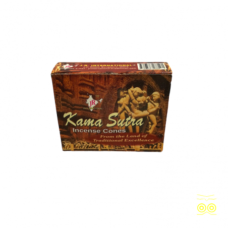 Schachtel mit Räucherkegeln Kama Sutra.