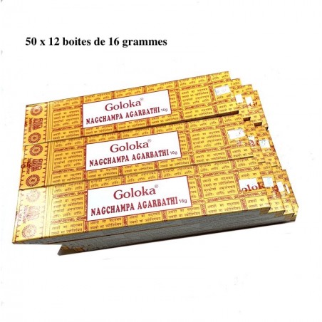 Räucherstäbchen der Marke Goloka in Stäbchen.