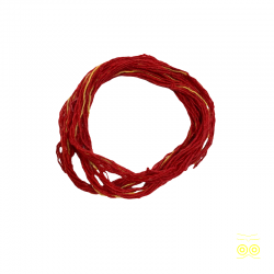 Indian temple Kalawa sacred red thread bracelet.