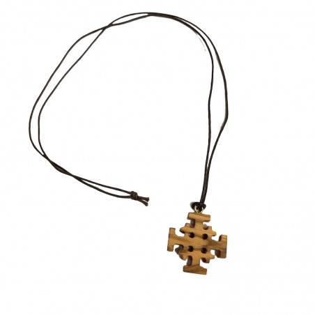 Olivenholzkreuz aus Jerusalem.