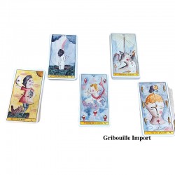 Karten aus dem Weissagungs-Tarot-Deck das Tarot des Lichts.
