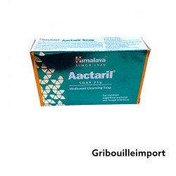 Box of Aactaril Indian soap from the Himalaya brand.