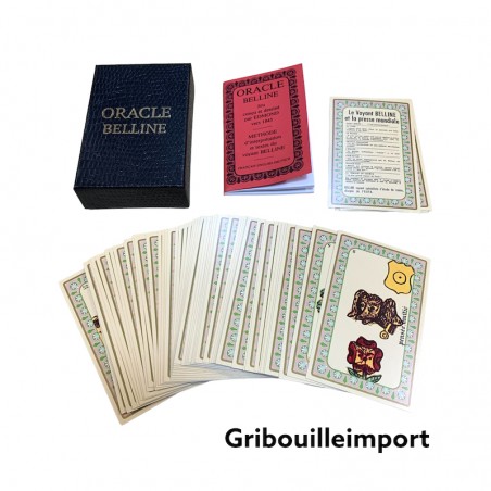 Belline oracle game in box for divination.