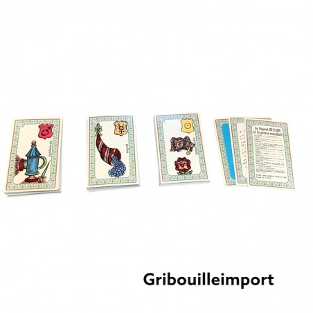 Cards of the Belline oracle in a box.